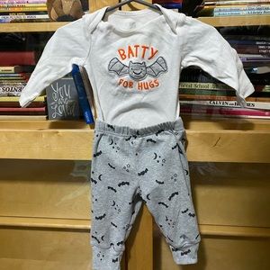 Barty for You Halloween onesie and pants